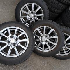 ☆受け取り予定者確定☆アイスナビ7.17年製バリ溝165/65R14.アルミ