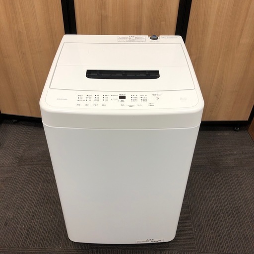 【品】IRIS OHYAMA アイリスオーヤマ IAW-T504 全自動洗濯機 5.0kg 2023年製