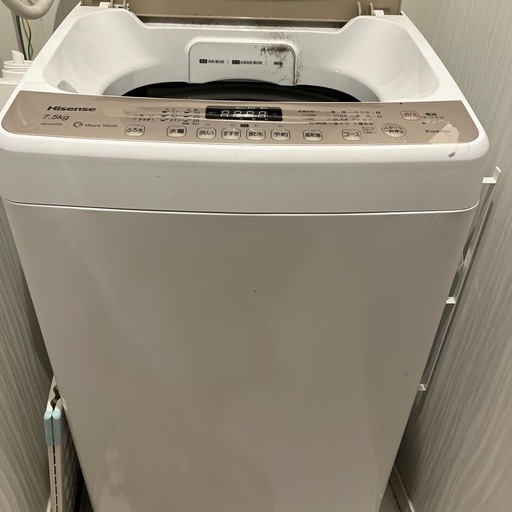 黒い洗濯機！？ Hisense（ハイセンス）HW-G55E7KKのご紹介！【春日部店