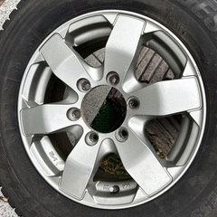 NV350 E25 キャラバン スタッドレスタイヤ＆アルミホイール4本セット バリ溝 ブリジストン ブリザック VL1 195/80R15 107/105L LT