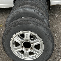 日産 キャラバン アルミホイール KEELER 15インチ 5.5J 6穴 PCD139.7 ET約+