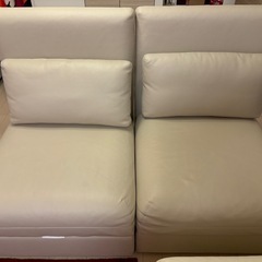 イケア/ソファベッド/ VALLENTUNA ヴァレントゥナ/ホワイト/レザー イケア/ソファベッド/ VALLENTUNA ヴァレントゥナ/ホワイト/レザー