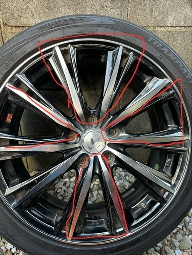 レオニス WX18インチ ブラック ホイール 1870+53 514 BMCMC  