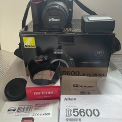 シャッター総数950回 Nikon 一眼 D5600 18-55 レンズキット シャッター総数950回 Nikon 一眼 D5600 18-55 レンズキット シャッター