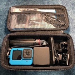 【美品】GoPro hero9 microSD32GB、バッテリー3つなど付属
