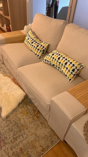 IKEA 2人掛けソファ KIVIKシーヴィク 使用1年未満 IKEA KIVIK 2人掛け