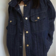 2023新作　AMERI × Lee OVERSIZE DENIM JACKET