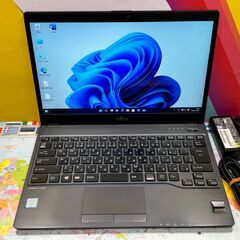 JC03351 美品 富士通 U938⁄S 13.3型 タッチパネル ノートPC Win11 