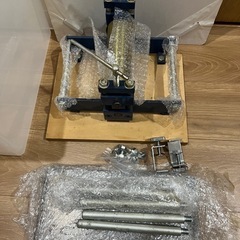 ★★レア 銅版画プレス機 セット ハガキサイズ 卓上★★