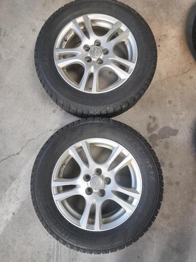 195/65R15 スタッドレスタイヤ アルミ付 4本 195/65R15 スタッドレス四