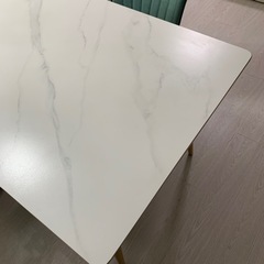 ダイニングテーブル　大理石風　4人　６人