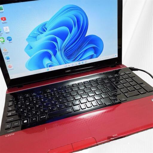 Corei7・メモリ8GB・SSD256・ブルーレイ・Win11・ノートパソコン