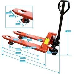 ハンドパレット DB-20 最大荷重2000Kg/2.0t パレットトラック/油圧式手動リフター
