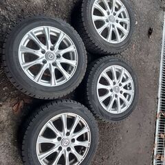 スタッドレスタイヤ付アルミホイール（185/60R15　