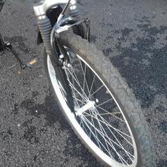 全品１０００円引きセール！11/17まで！中古自転車３３２４　　マウンテンバイク　Wサスペンション　２６インチ　３×６段ギヤ　　折り畳機能付き　ワイヤー錠　ライトは付属していません
