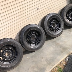 冬タイヤ ⭐︎195/80R15 ☆ NV350 キャラバン用ホイール付き ☆ 2021年 