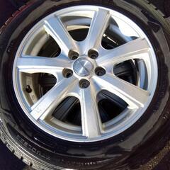 185 65 15アルミホイール、スタッドレスタイヤセット溝アリ