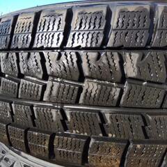 185 65 15アルミホイール、スタッドレスタイヤセット溝アリ