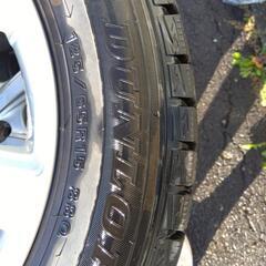 185 65 15アルミホイール、スタッドレスタイヤセット溝アリ