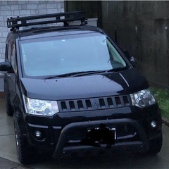 三菱 デリカD5 オーバーフェンダー【格安】ブラック