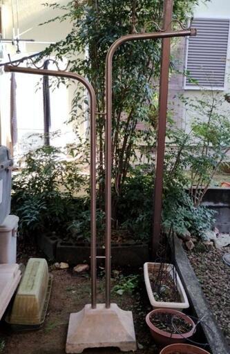 物干しコンクリー台付きセット