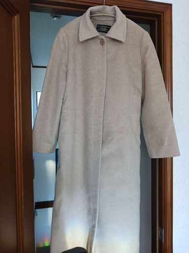 レリアンのカシミアコート(ベージュ) レリアン✨ウールカシミヤ