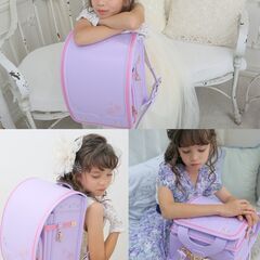 【新品】高級 大人気ランドセル 女の子 さくらモデル 大容量 軽量 6年保証 全国送料無料 スクールバック 小学生通学カバン ラベンダー 新品】高級 大人気ランドセル 女の子 さくらモデル 大容量 軽量 6年