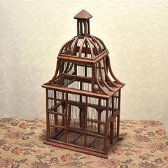 アンティーク 鳥かご 籠 カゴ 鳥小屋 バードケージ ビンテージ◇レトロ