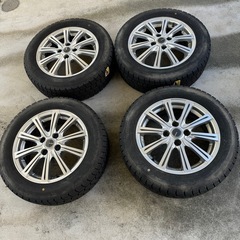 引取限定】アクア スタッドレスタイヤ アルミホイール付き 185/60R/15 