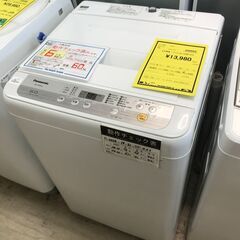 Panasonic パナソニック 全自動洗濯機 洗濯機 6kg NA-F60B12　2019年製 ビッグウェーブ洗浄 高年式 Fシリーズ 単身 クリーニング済 堺市 石津 Panasonic パナソニック 全自動洗濯機 洗濯機 6kg NA-F60B12 2019年製