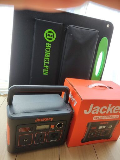 ポータブル電源　Jackery | 400wh 　＋ソーラーパネル付