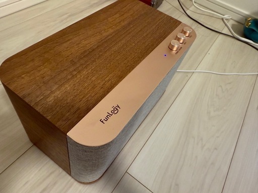ポータブルスピーカー FunLogy BASS バッテリー内蔵/Bluetooth5.0/AUX 