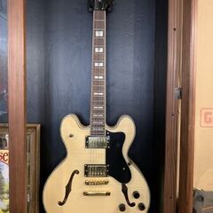 【中古美品】PlayTech プレイテック SA500 セミアコ エレキギター Flame Natural 中古美品】PlayTech プレイテック SA500 セミアコ エレキギター Flame