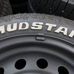 ◆トヨタ プロボックス他小型車◆MUDSTAR RADIAL A/T 175/65R15 鉄チンホイールセット
