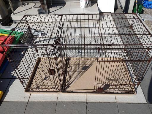 犬ケージ　カインズ製