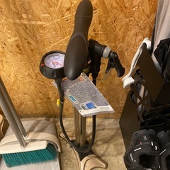 自転車CYLVA・空気入れ・自転車カバー・チェーン・ライト付き