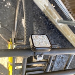 自転車CYLVA・空気入れ・自転車カバー・チェーン・ライト付き