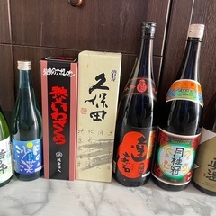 まとめて！日本酒6本と芋1本とワイン2本