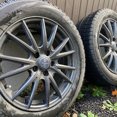 ブリヂストンスタッドレスタイヤ 17inchアルミホイール付き
