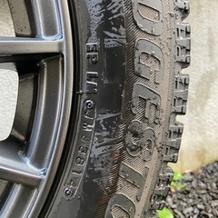 ブリヂストンスタッドレスタイヤ 17inchアルミホイール付き