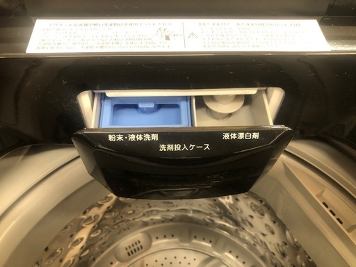 K005☆2023年製☆ニトリ製6.0㌔洗濯機☆人気のブラック