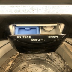 K005★2023年製★ニトリ製6.0㌔洗濯機★人気のブラックカラー★1年間保証付き★近隣配送・設置可