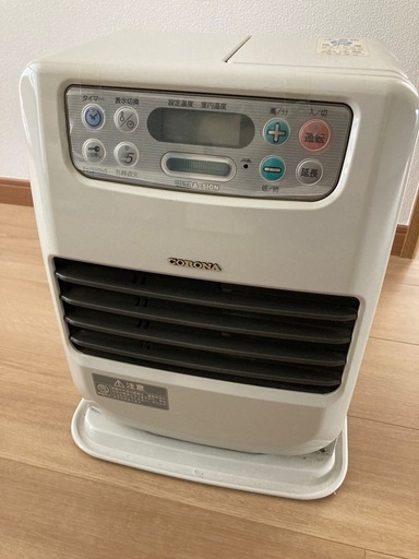 コロナ　石油ファンヒーター　6畳位まで