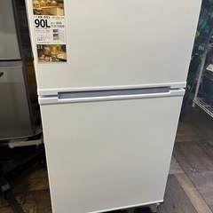 Abitelax 2ドア冷蔵庫 2023年製 90L AR-951