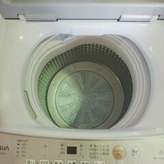 AQUA 全自動洗濯機 AQW-S5P 縦型洗濯機 2024年製 プレミアムリユース 