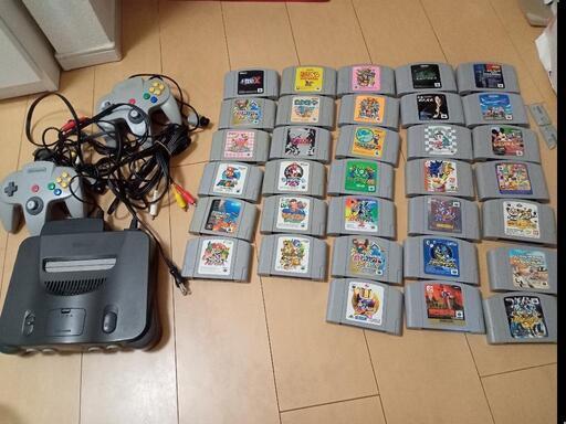 ニンテンドー64 本体　大人気カセットセット ニンテンドー64 カセットセット ニンテンドー64 本体 大人気カセット