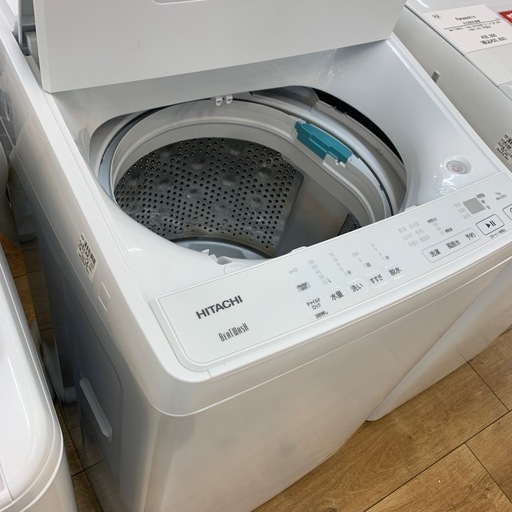 全自動洗濯機 HITACHI BW-G70J 7.0kg 2023 年製 日立 ビートウォッシュ BW-