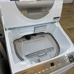 全自動洗濯機 SHARP E S-T5FBK-N 5.5kg 2022  年製
