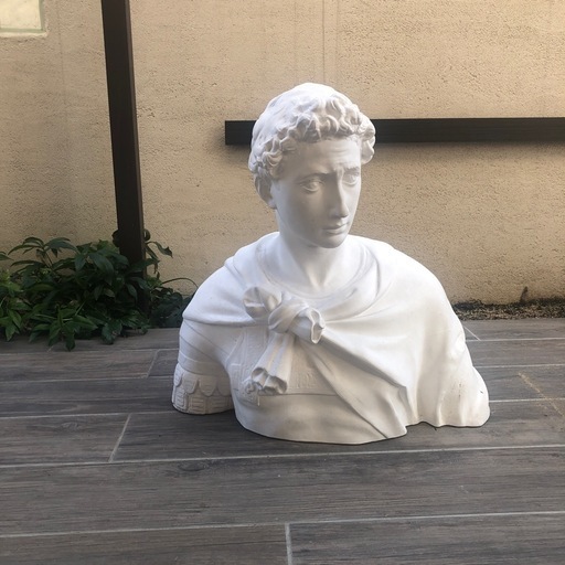 石膏像 聖ジョルジョ 石膏像 ジョルジョ K-130 聖ジョルジョ胸像