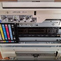 お取引中】EPSON プリンター EP775AW 純正インク付き